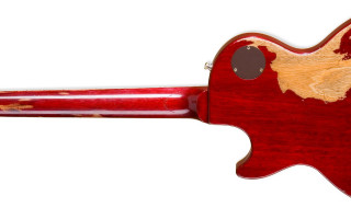 Red gold instrument white background - product photo free wallpaper for desktop