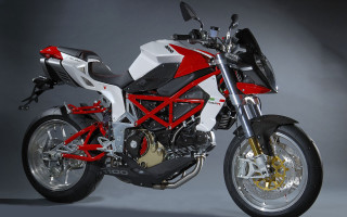 Red white motorcycle studio cybernetics - background free wallpaper