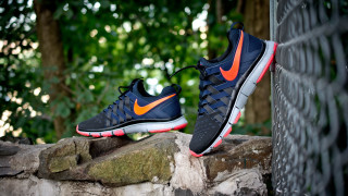 Nike shoes fence park trees - athletic free wallpaper for desktop