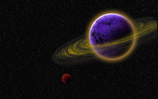 Space planet moon fireworks aurora - planet free wallpaper for desktop