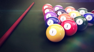 Pool table red cue balls - a pool table free wallpaper