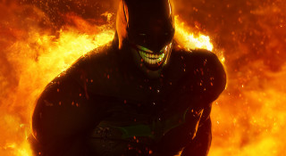 Batman fire mask ember phoenix - unreal engine free wallpaper for desktop