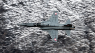 Fighterjet snowymountain redcross jigsaw airplane - inframe free wallpaper