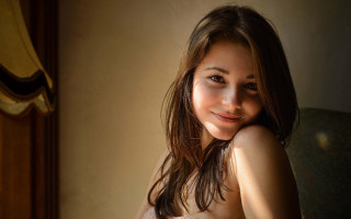 Woman white dress portrait indoor - barbizon school free wallpaper for desktop