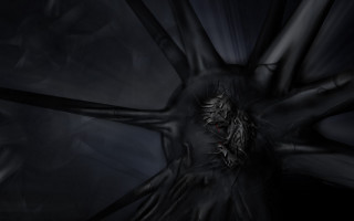 Dark glowing armor lovecraftian girl - lovecraftian free wallpaper