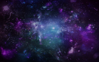 Space galaxy stars dusts aurora - star and dusts free wallpaper