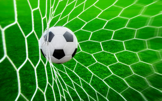 Soccer ball net green grass - andrew robertson free wallpaper