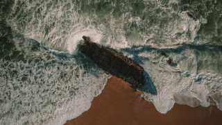 Ocean sandy beach tiltshift hurufiyya - sandy free wallpaper