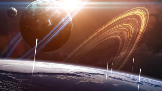 Solar system planets bright sun - a solar system free wallpaper
