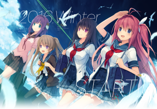 Girls school uniforms blue sky - school uniform free wallpaper for desktop