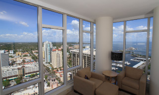 Living room ocean view miami - zenith view free wallpaper