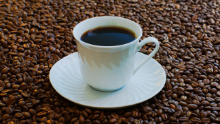 Coffee saucer coffee beans spoon - coffee bean free wallpaper