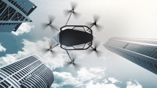 Flying buildings camera helicopter cityscape - vray free wallpaper