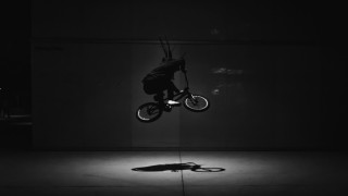 Bike trick shadow cinematic blackwhite - a bike free wallpaper