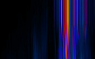Black background multicolored line synchromism - technicolor free wallpaper for desktop