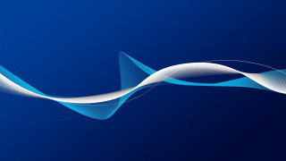 Blue wave digital vector ai - clean free wallpaper for desktop