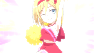 Girl red shirt yellow pom - a red shirt free wallpaper for desktop