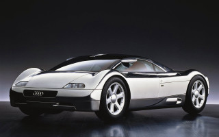 White black car digital rendering - a black backdrop free wallpaper