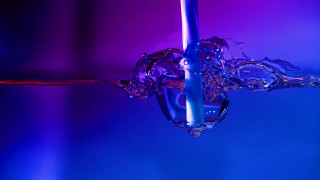 Purple blue liquid poured glass - liquid free wallpaper for desktop