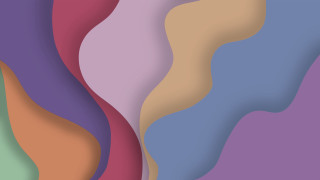 Pastel wavy abstract surreal girl - wavy free wallpaper