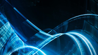 Blue abstract lines curves holography - a blue abstract background free wallpaper