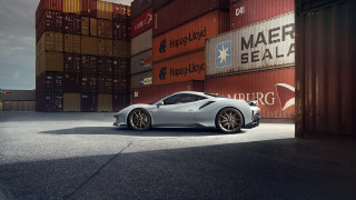 White sports car shipping container - a white sports car free wallpaper