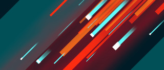 Colorful abstract lines shapes bauhaus - technicolor free wallpaper