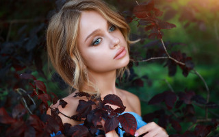 Elina karimova blue eyes butterfly - elina karimova free wallpaper for desktop
