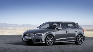 Grey car desert mountains blue - a grey car free wallpaper