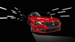 Red car tunnel of light - free cars wallpaper