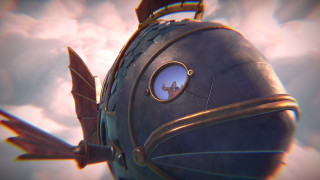 Fish man boat water sky - a man in a boat free wallpaper