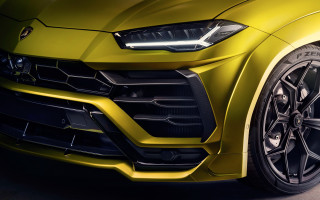 Yellow lambsuv parking lot lights - hyper detail free wallpaper