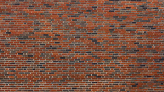 Brick wall clock red american - a red clock free wallpaper