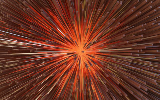 Starburst orange red black white - cinema 4 d free wallpaper for desktop