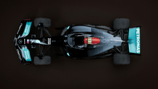 Car topview blackbackground redblue lights - brian despain free wallpaper