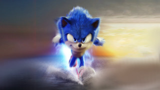 Blue sonic riding surfboard ocean - sonic free wallpaper for desktop