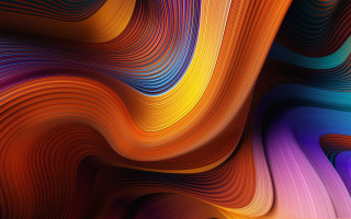 Colorful abstract wavy lines vibrant 2 - wavy line free wallpaper