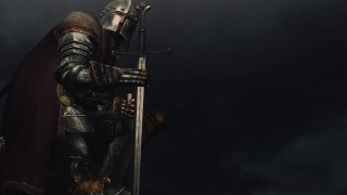 Knight armor sword shield dark - daryush shokof free wallpaper