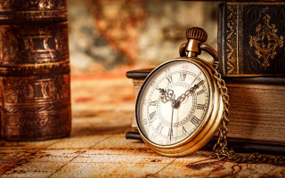 Pocketwatch table books bookend steampunk - a pocket watch free wallpaper