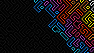 Black rainbow diagonal edenbox geometric - pattern free wallpaper for desktop