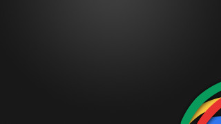 Black background multicolored circle white - circle free wallpaper