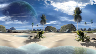Tropical island palm trees planet - tropical free wallpaper