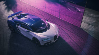 White blue sports car parking 2 - free cars wallpaper