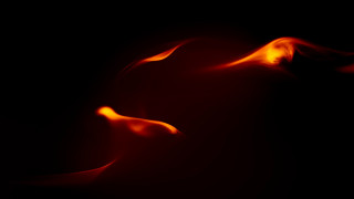 Red black volumetric fire embers - bedwyr williams free wallpaper