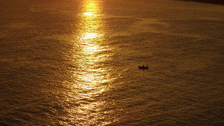 Boat sunset water goldenhour gursky - golden hour free wallpaper