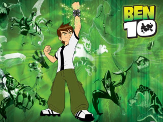 Ben10 green background cartoon character - a green ball free wallpaper
