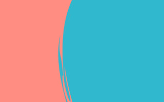 Blue pink black cat abstract - color scheme free wallpaper