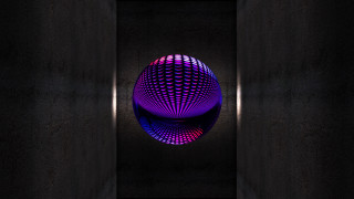 Purple ball dark room light - a purple ball free wallpaper