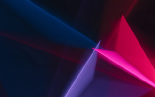 Colorful abstract triangle beeple volumetric - a colorful abstract background free wallpaper
