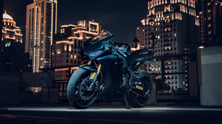 Motorcycle city night tokyo lights - the building free wallpaper
